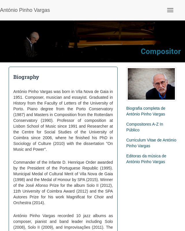 António Pinho Vargas